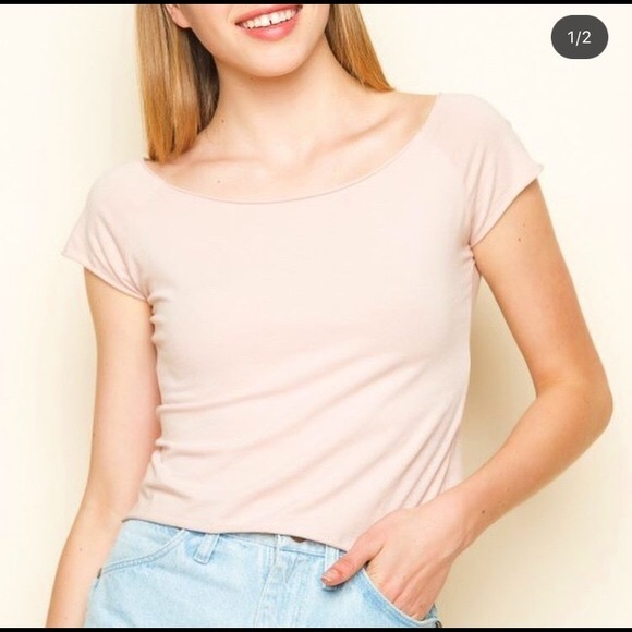Pink Brandy Melville Rin Top